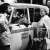 Роберт де Ниро, Мартин Скорсезе и его маман на съемках фильма "Таксист"