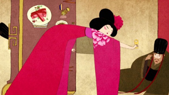 Анимация: Le Banquet de la Concubine by Hefang Wei, сезар 2014