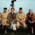 Андрей Тарковский, Сьюзен Флитвуд, Свен Нюквист и Эрланд Юзефсон на съемках фильма "Жертвоприношение", 1986