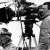 Андрей Тарковский и кинооператор Свен Нюквист на съемках фильма "Жертвоприношение", 1986
